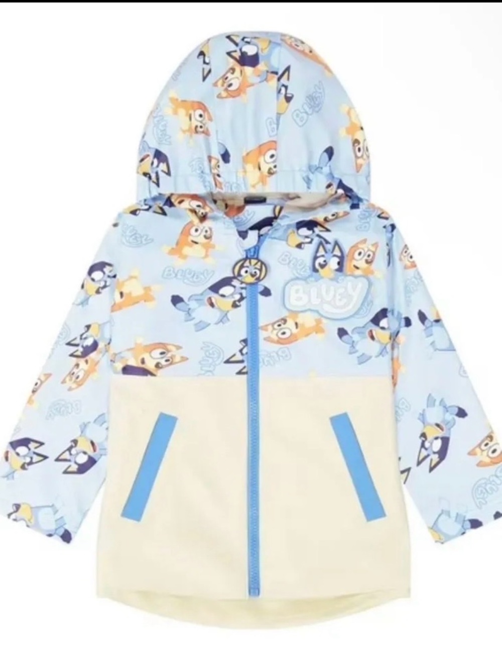Kids' Bluey Hooded Rain Jacket